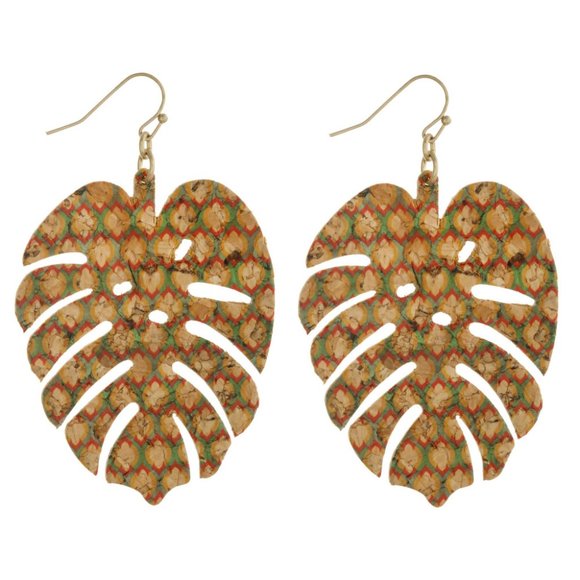 One Blessed Nana Jewelry - ❤️NWT *BOUTIQUE*   LEAF EARRINGS